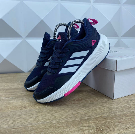 ADIDAS BOUNCE AZUL FUCSIA DAMA