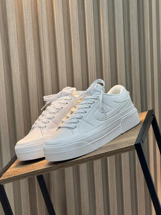 Nike Court Legacy Platform Triple White