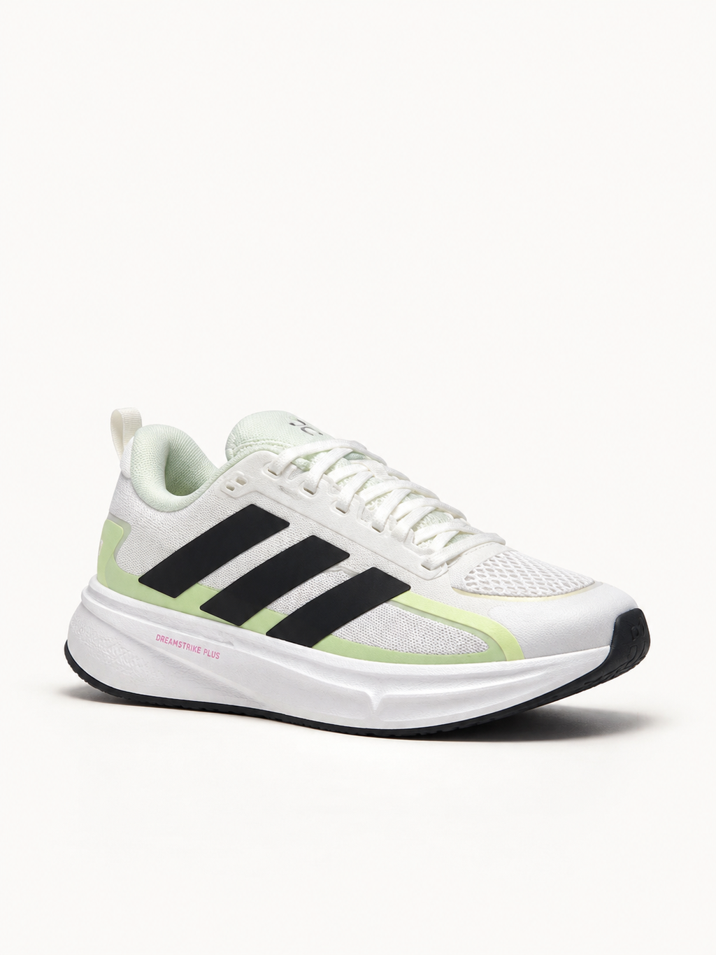 Súper nova adidas blanca verde dama