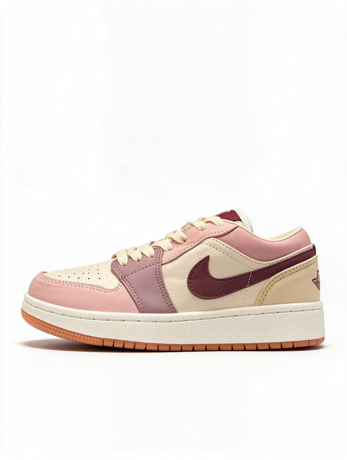 NIKE AIR JORDAN 1 LOW ROSA CREMA VINO
