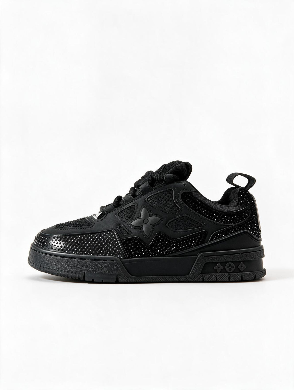 ALEXANDER MCQUEEN NEGRA BRILLOS