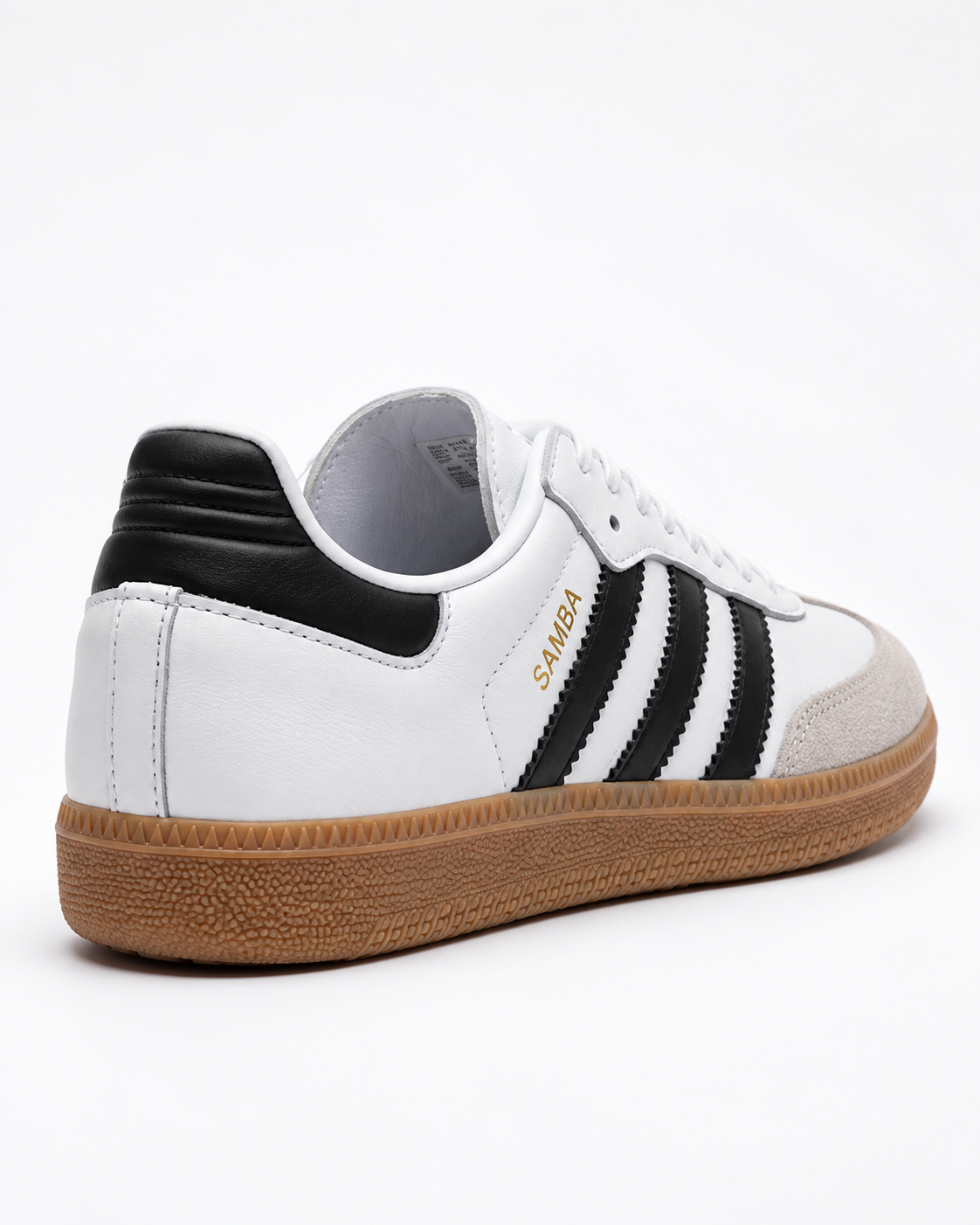 ADIDAS SAMBA PLATAFORMA BLANCA NEGRA