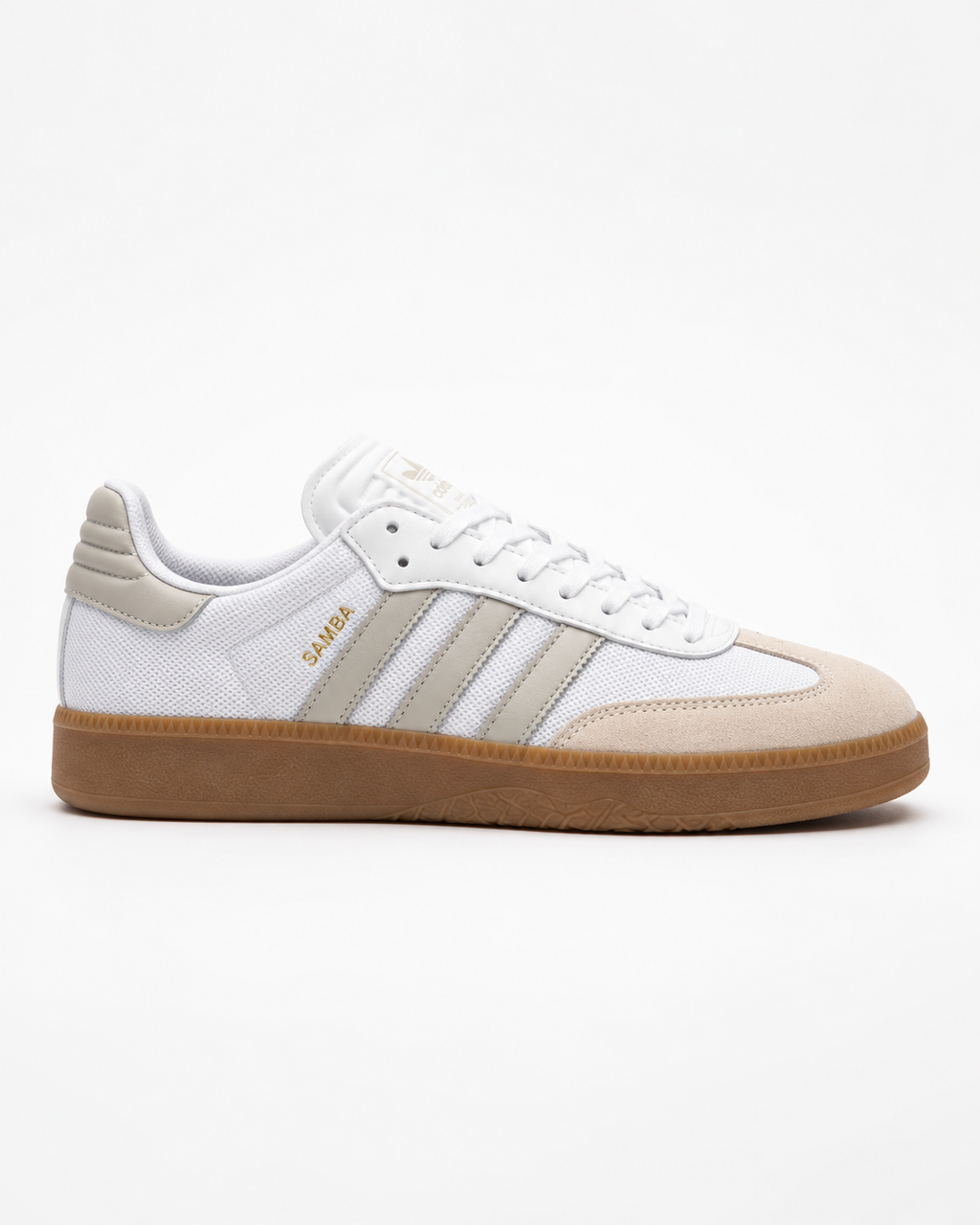 ADIDAS SAMBA PLATAFORMA BLANCA GRIS