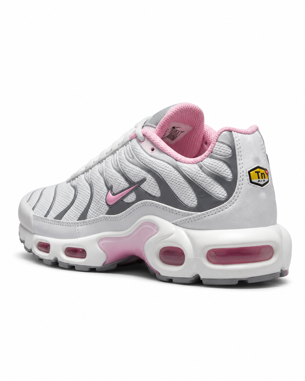 NIKE TN BLANCA PLATEADA ROSA