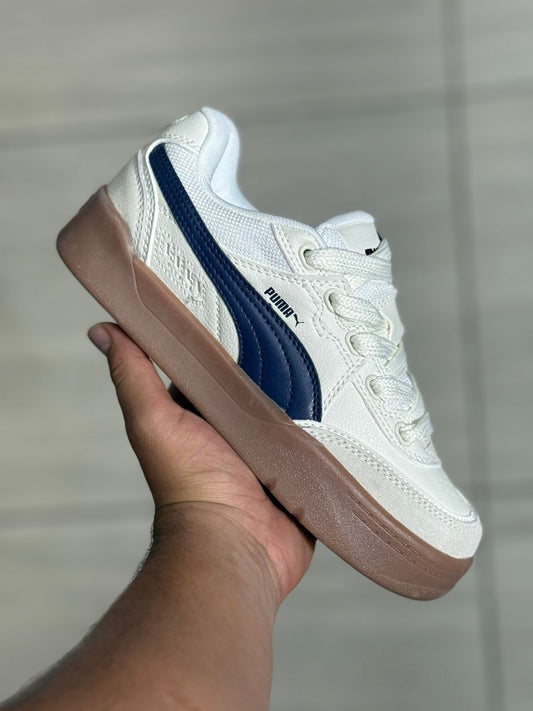 Puma Park 2.0 – White / Navy Gum