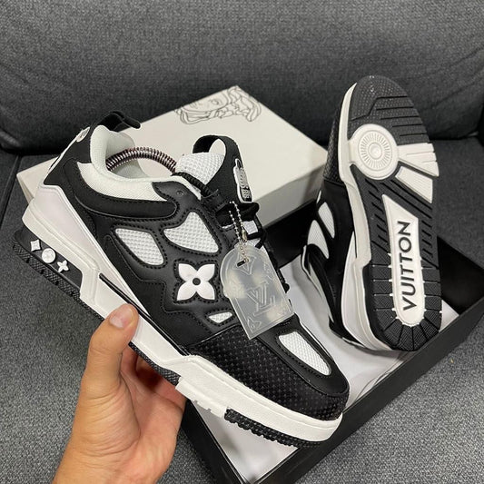 LOUIS VUITTON SKATE NEGRA BLANCA HOMBRE