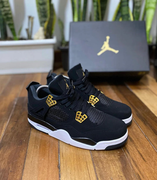 JORDAN 4 BLACK GOLD HOMBRE