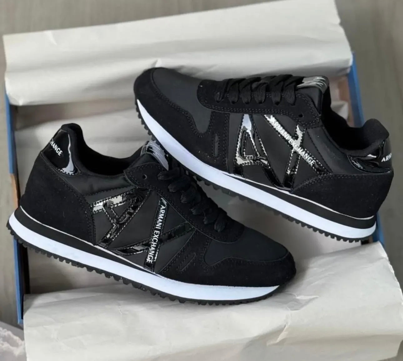 ARMANI EXCHANGE NEGRA HOMBRE