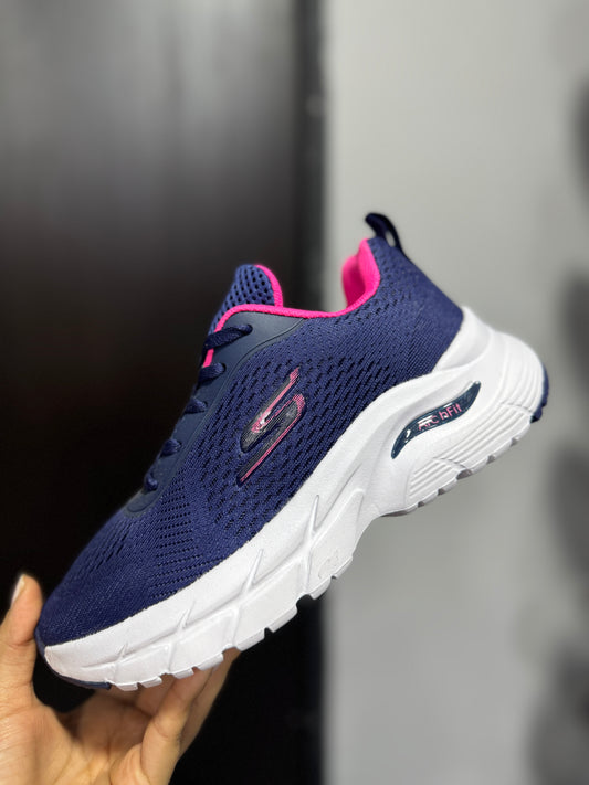 Skechers Arch Fit® – Navy / Pink