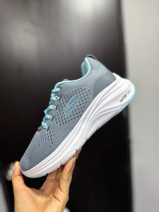 Skechers Vapor Foam – Grey / Light Blue