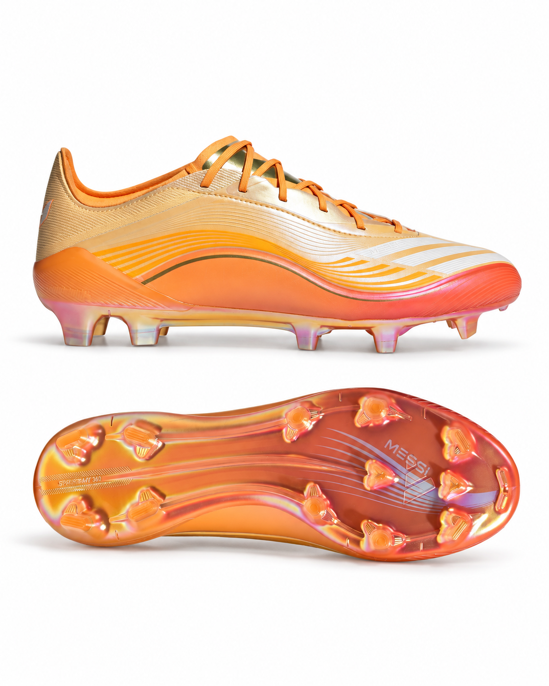 ADIDAS F50 GUAYO NARANJA TORNASOL