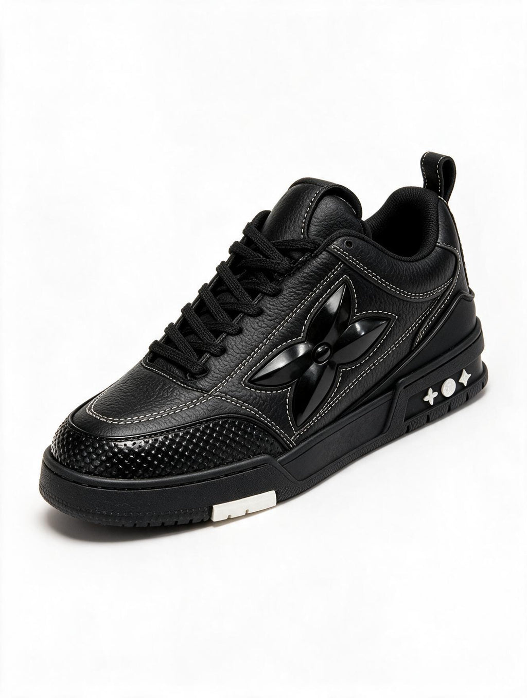 LOUIS VUITTON NEGRA FLOR GRANDE