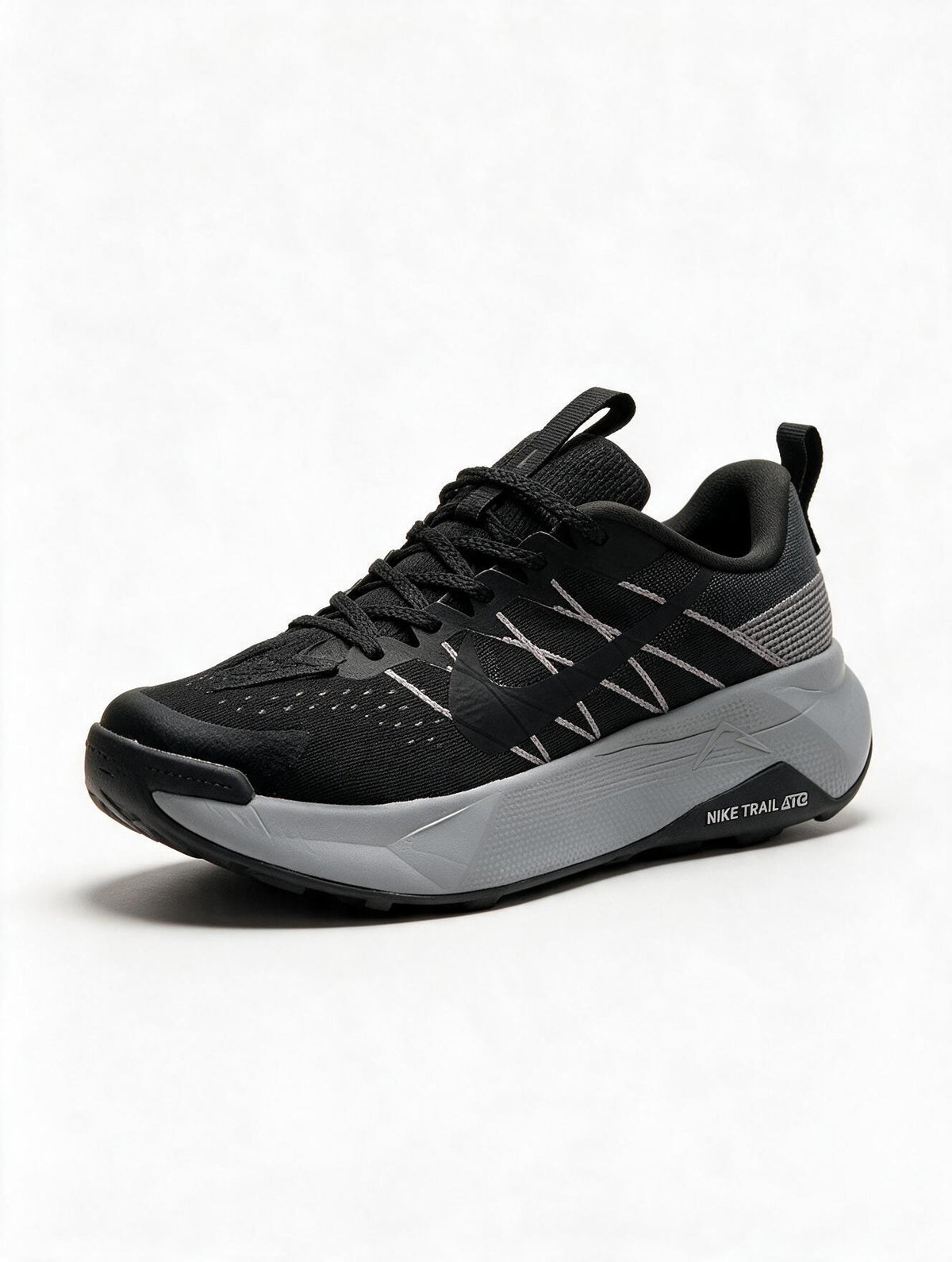NIKE PEGASUS NEGRA SUELA GRIS