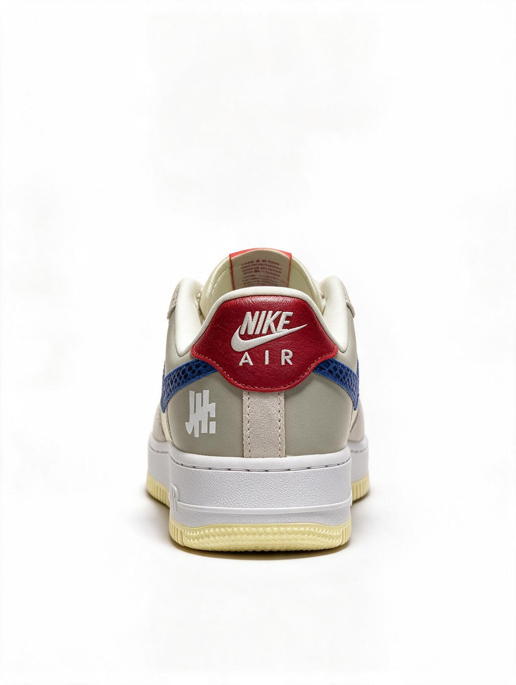 NIKE AIR FORCE 1 GRIS AZUL