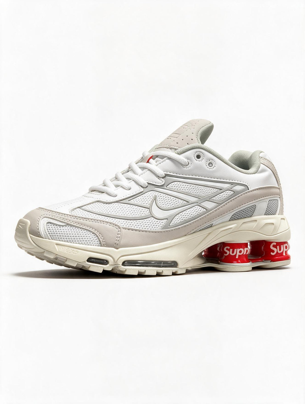 NIKE SHOX TL SUPREME BLANCA ROJA