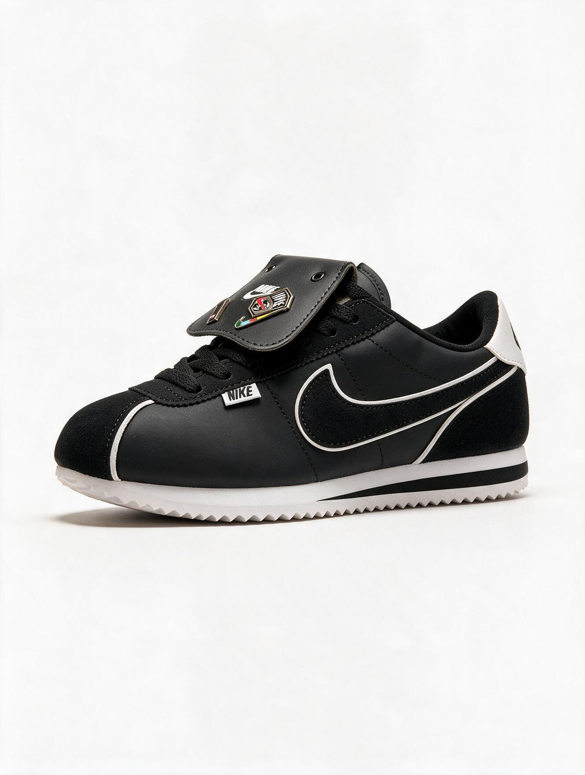 NIKE CORTEZ VELCRO NEGRA