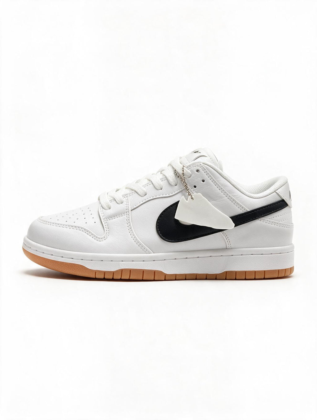NIKE DUNK LOW BLANCA NEGRA SUELA GOMA
