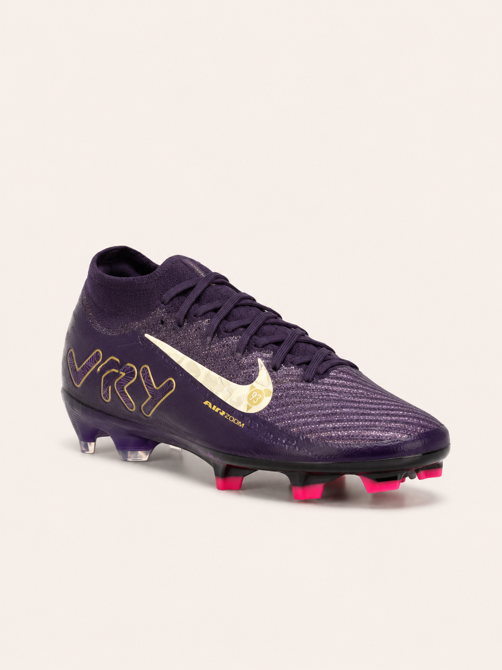 NIKE MERCURIAL GUAYO MORADO DORADO