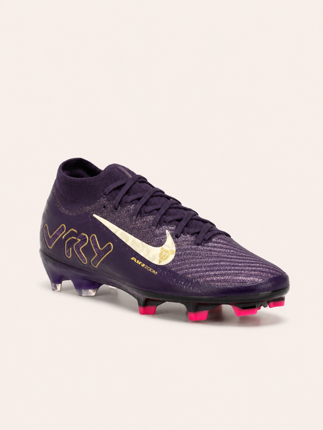 NIKE MERCURIAL GUAYO MORADO DORADO