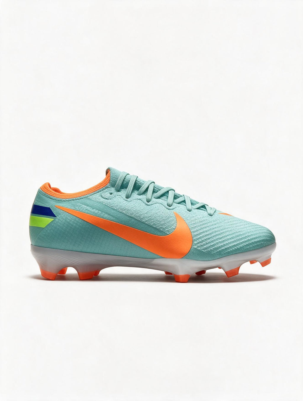 NIKE MERCURIAL GUAYO TURQUESA NARANJA