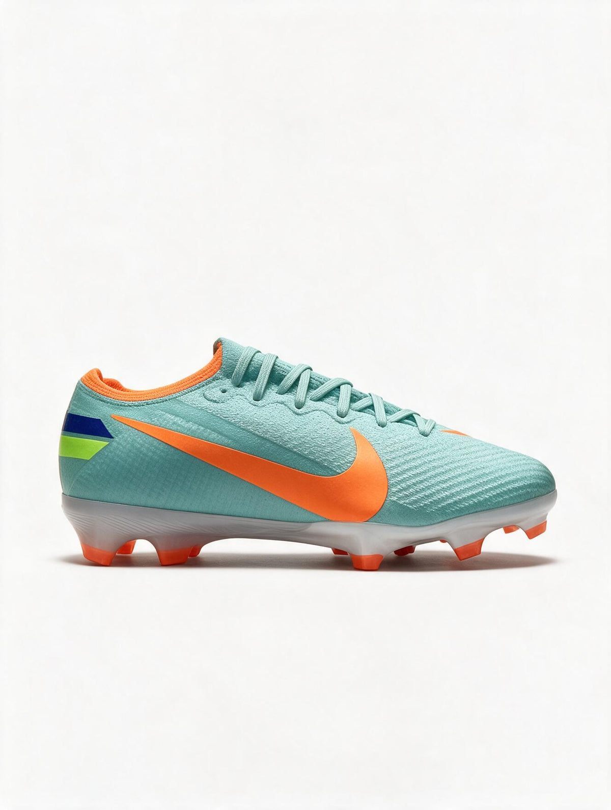 NIKE MERCURIAL GUAYO TURQUESA NARANJA