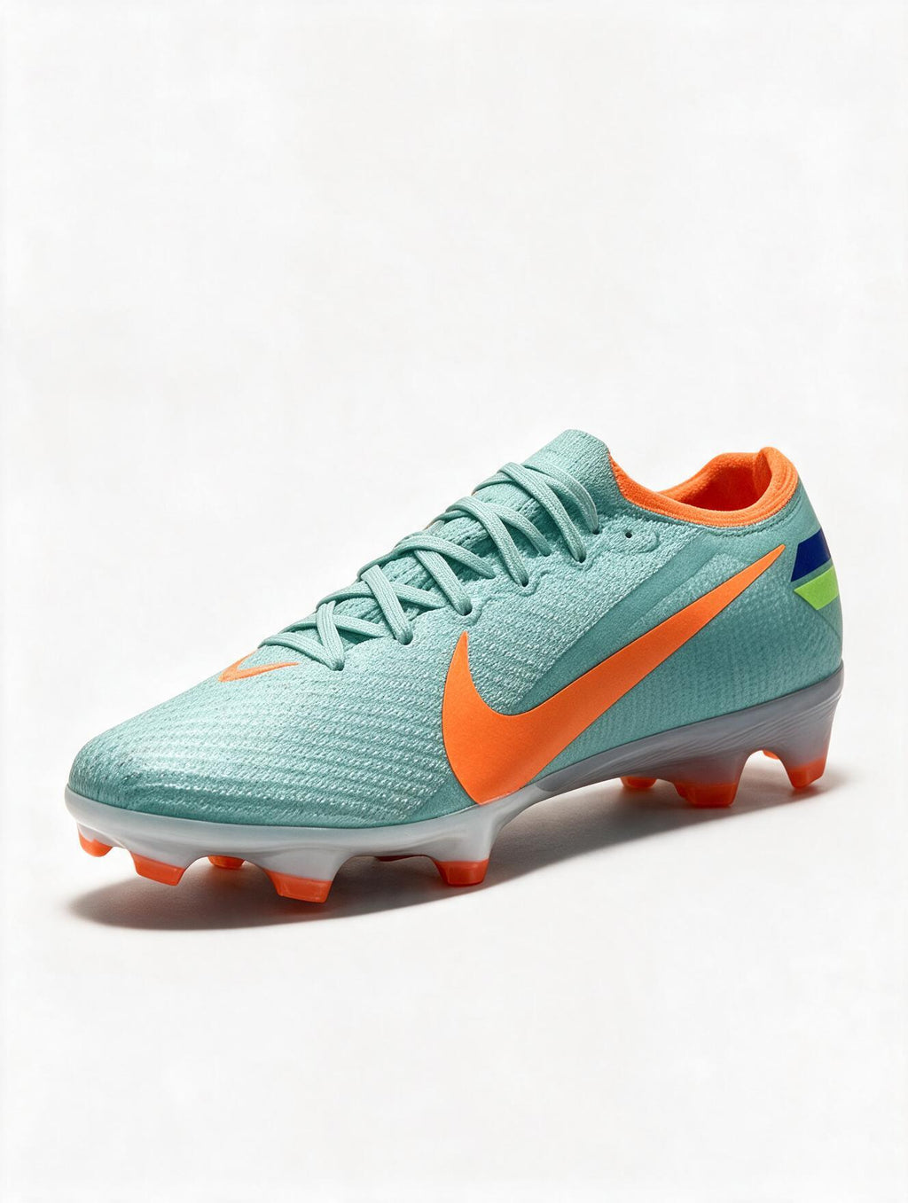 NIKE MERCURIAL GUAYO TURQUESA NARANJA
