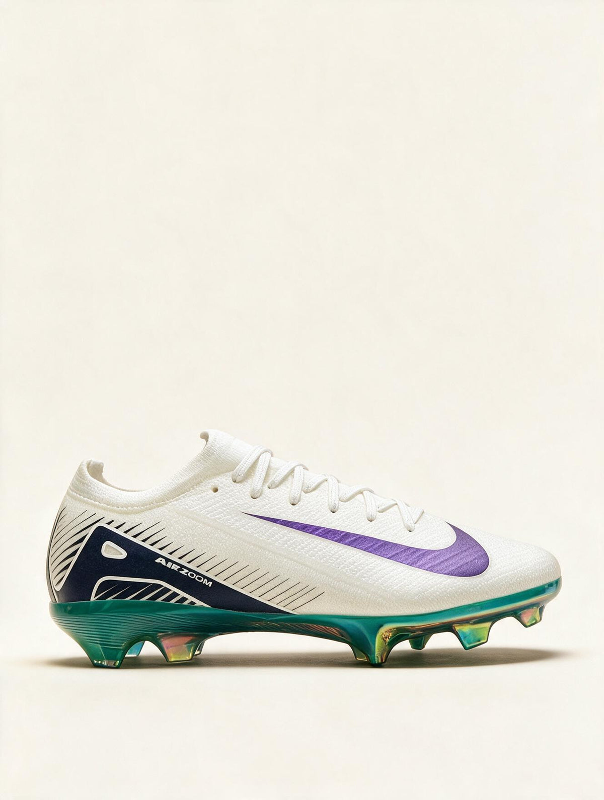 NIKE MERCURIAL VAPOR GUAYO BLANCO MORADO VERDE