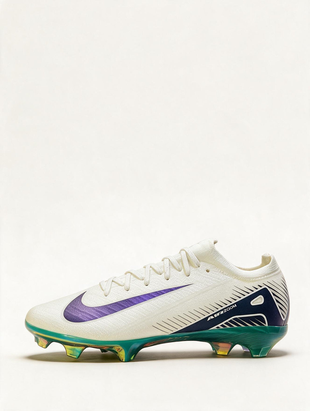 NIKE MERCURIAL VAPOR GUAYO BLANCO MORADO VERDE