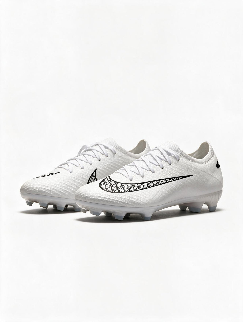NIKE MERCURIAL VAPOR GUAYO BLANCO NEGRO DAMA