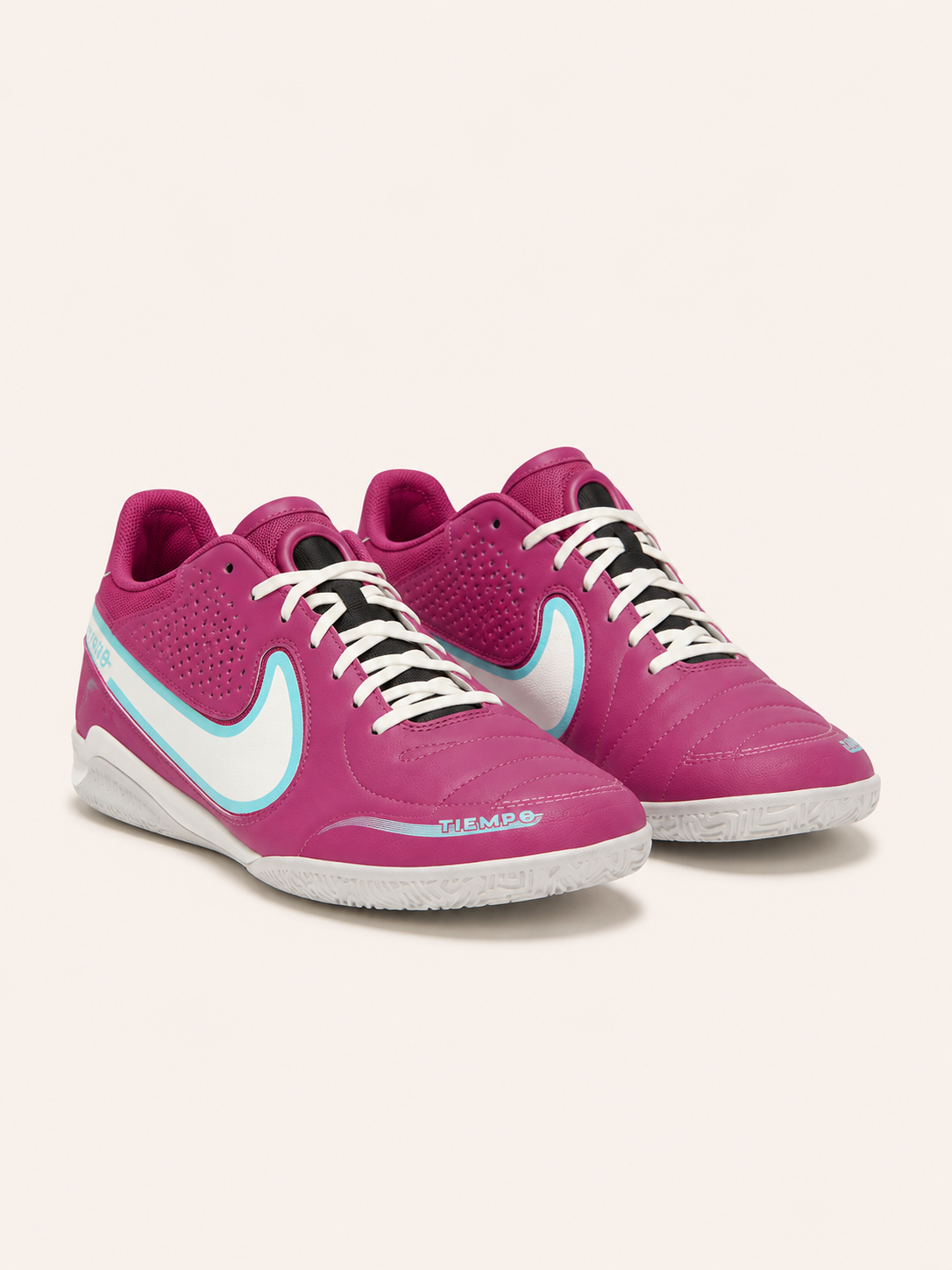 NIKE TIEMPO MERCURIAL GUAYO FUCSIA BLANCO
