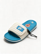CHANCLA CONFORT BLANCA AZUL