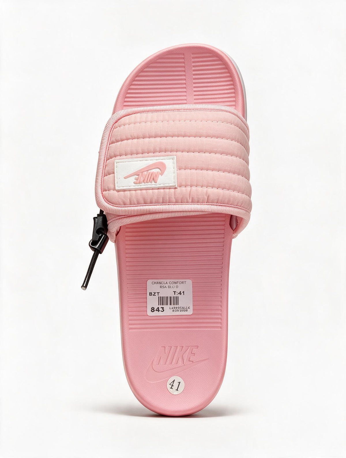CHANCLA CONFORT ROSA BLANCA