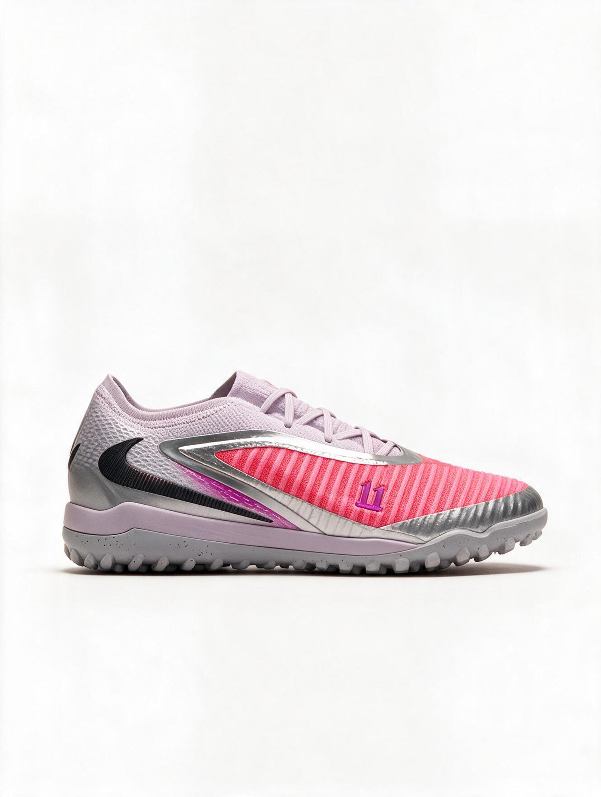 NIKE TURF GUAYO LILA ROSA NEGRO