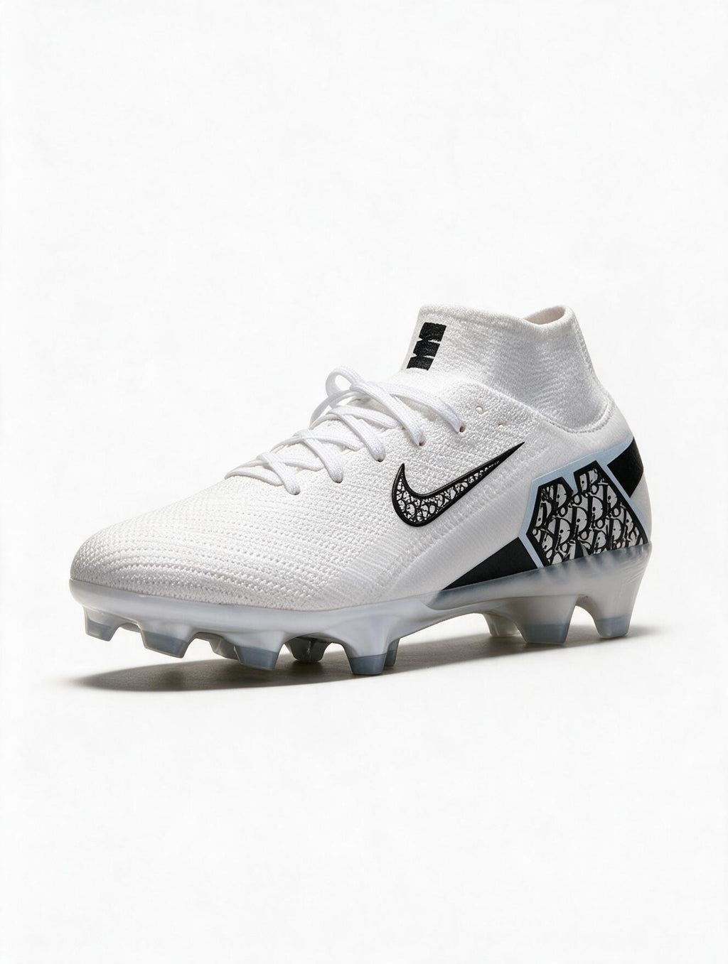 NIKE BOTA ALTA PHANTOM GUAYO BLANCO NEGRO DAMA
