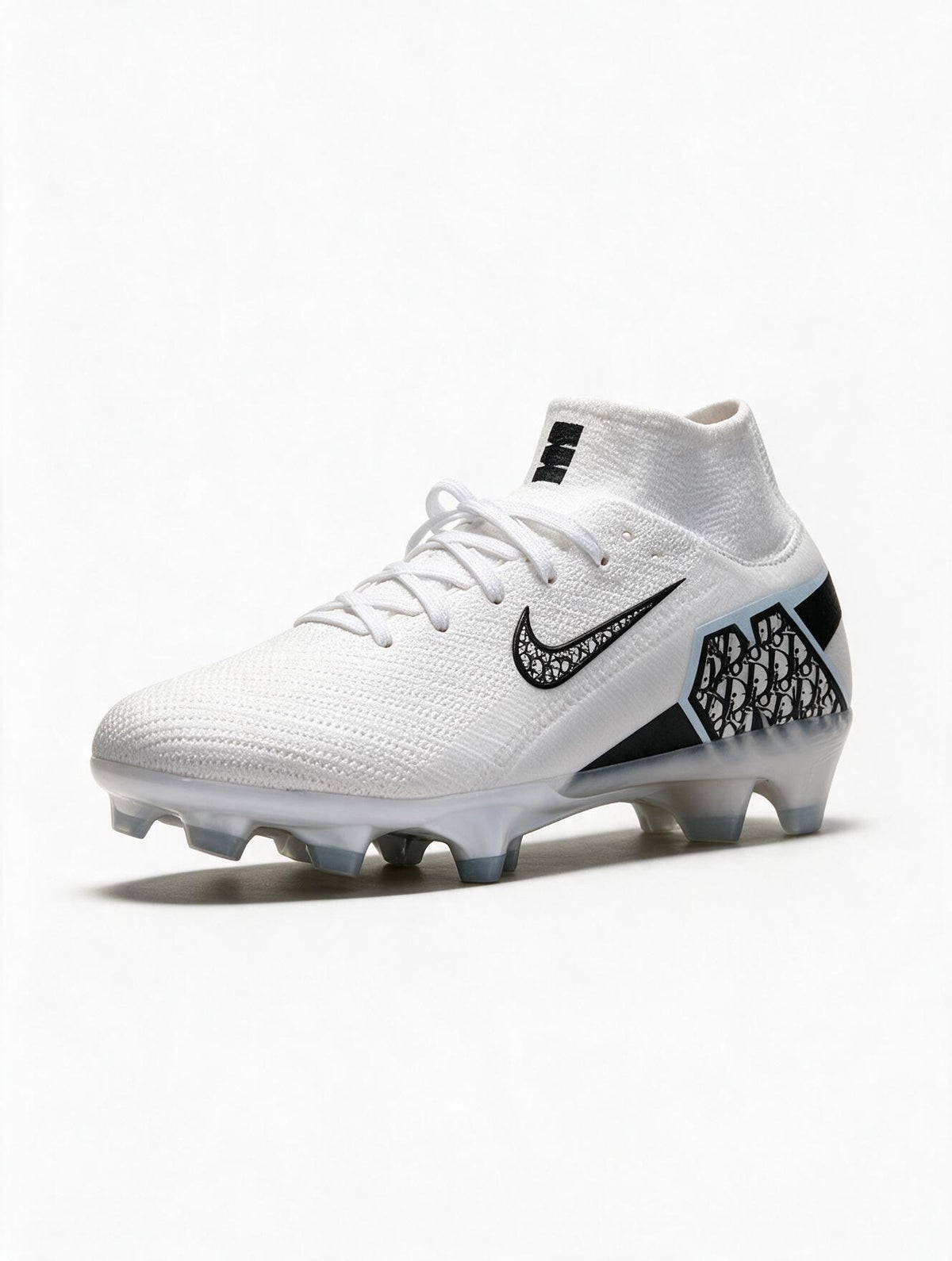 NIKE BOTA ALTA PHANTOM GUAYO BLANCO NEGRO DAMA