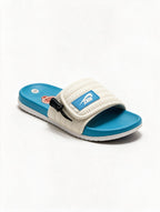 CHANCLA CONFORT BLANCA AZUL