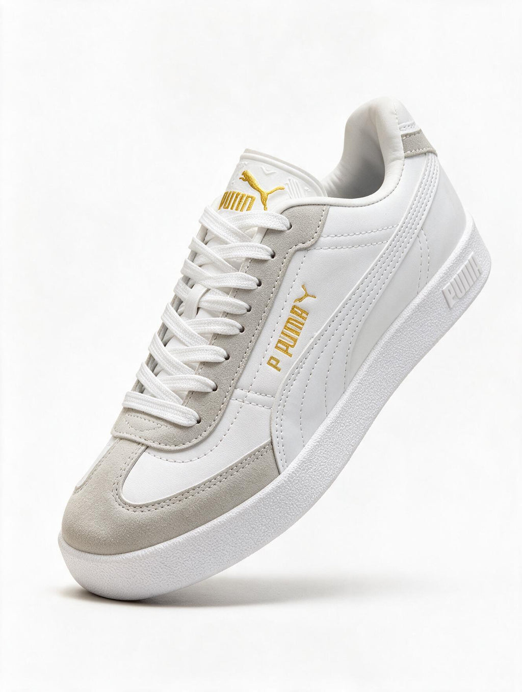 PUMA CALI BLANCA DORADA
