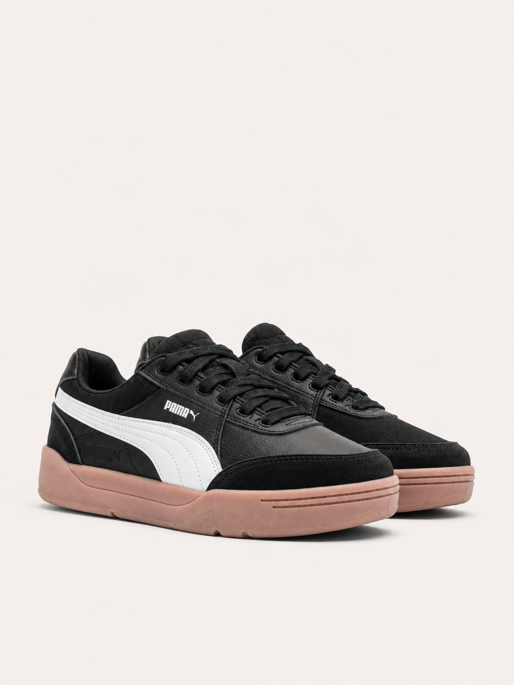 PUMA CALI SUEDE NEGRA ROSA