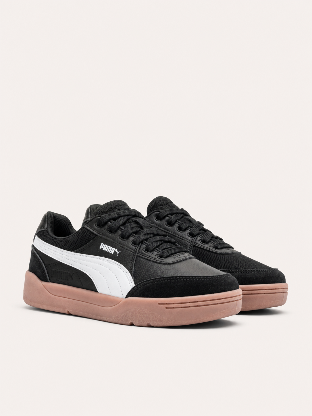 PUMA CALI SUEDE NEGRA ROSA