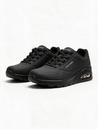 SKECHERS PLATAFORMA NEGRA