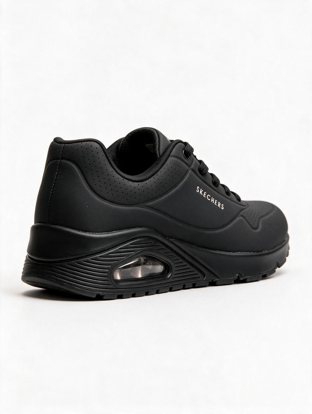 SKECHERS PLATAFORMA NEGRA