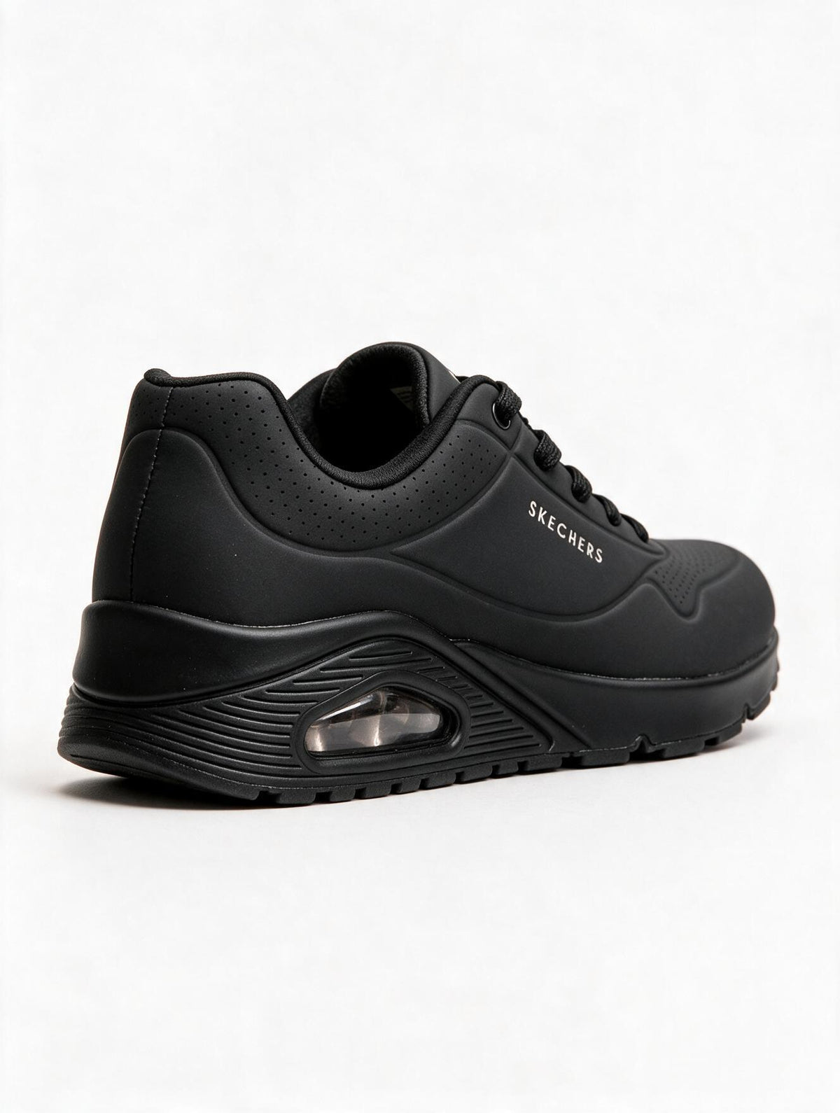 SKECHERS PLATAFORMA NEGRA
