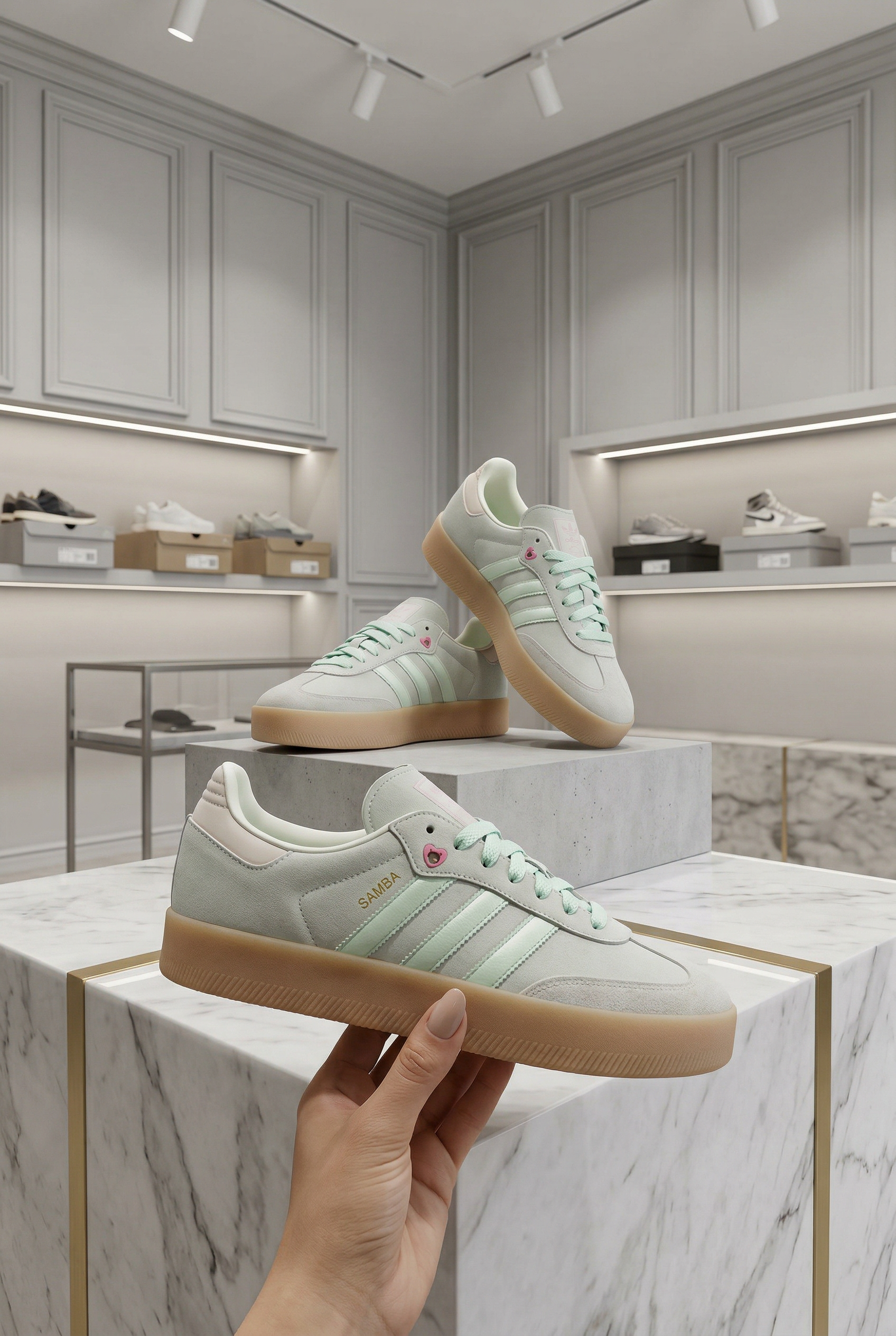 ADIDAS SAMBA " SAN VALENTINE " DAMA