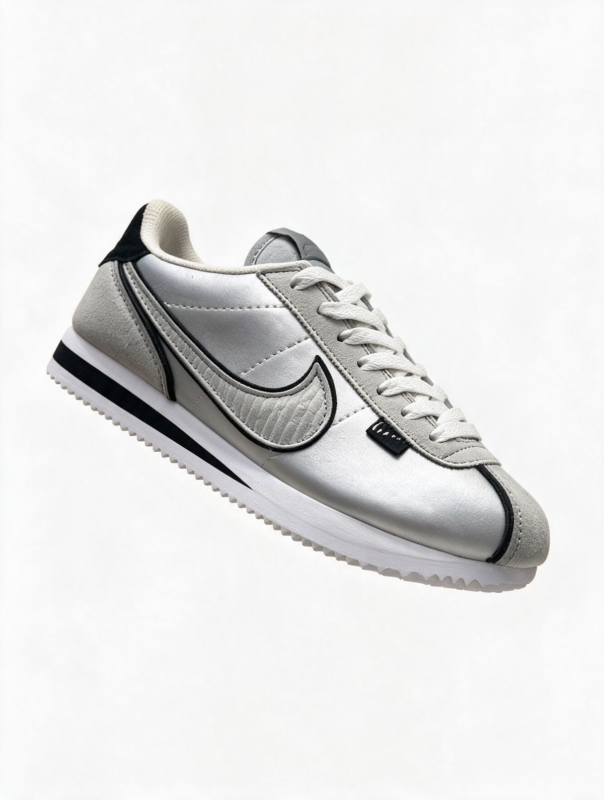 NIKE CORTEZ PLATEADA