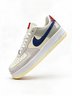 NIKE AIR FORCE 1 GRIS AZUL