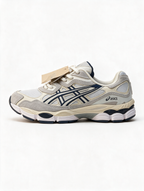 ASICS AZUL BEIGE