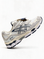 ASICS AZUL BEIGE